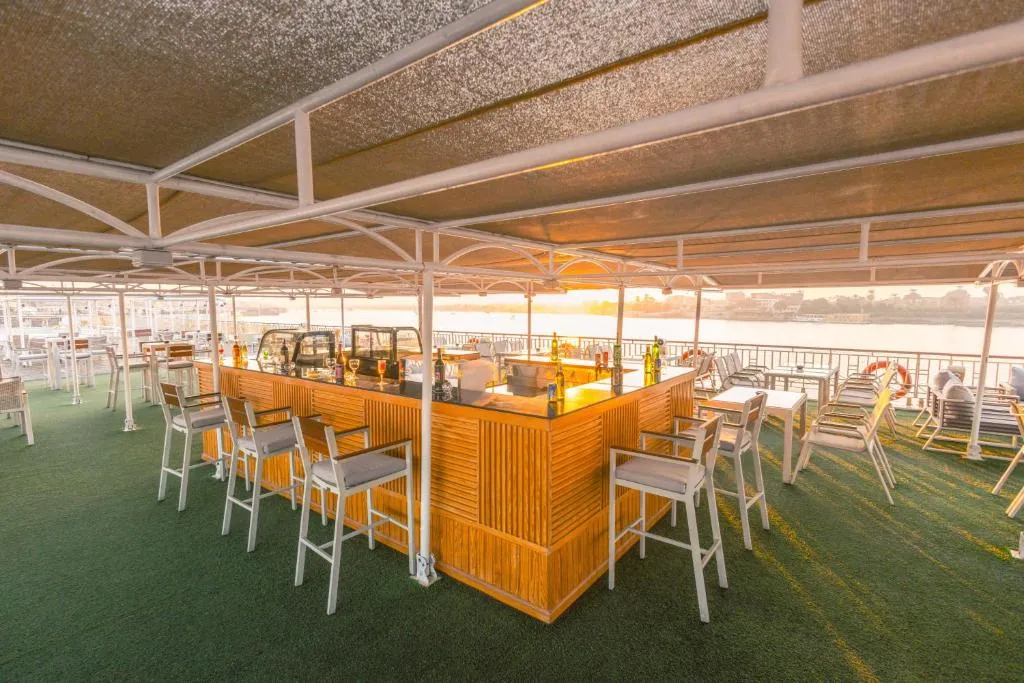 Sun deck of the Orient Tower Prestige Nile Cruise Nile cruise